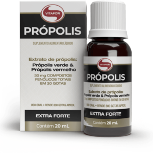 Própolis Líquido - Em Gotas -20ml Vitafor