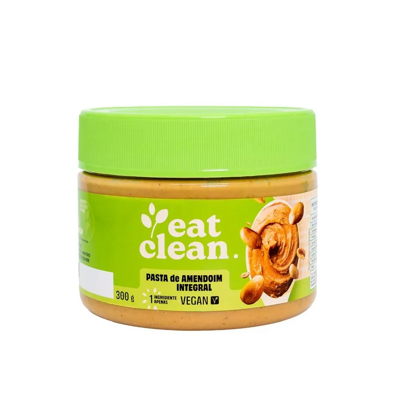 Pasta de Amendoim Integral - 300g Eat Clean