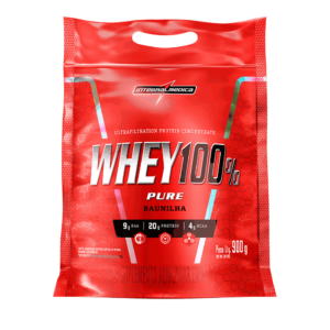 Whey Protein Concentrado Pouch - Baunilha - 900g Integralmedica