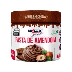 Pasta de Amendoim Gourmet Recheada - Sabor Chocotela - 650g Absolut Nutrition