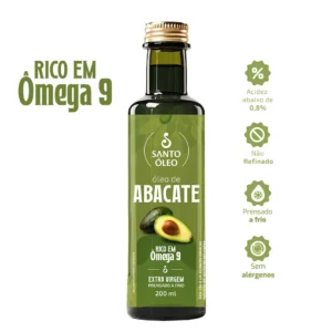Óleo de Abacate Extravirgem - 200ml Santo Óleo