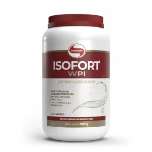 Isofort - Whey Protein Isolado - Neutro - 900g Vitafor