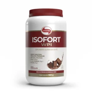 Isofort - Whey Protein Isolado - Chocolate - 900g Vitafor