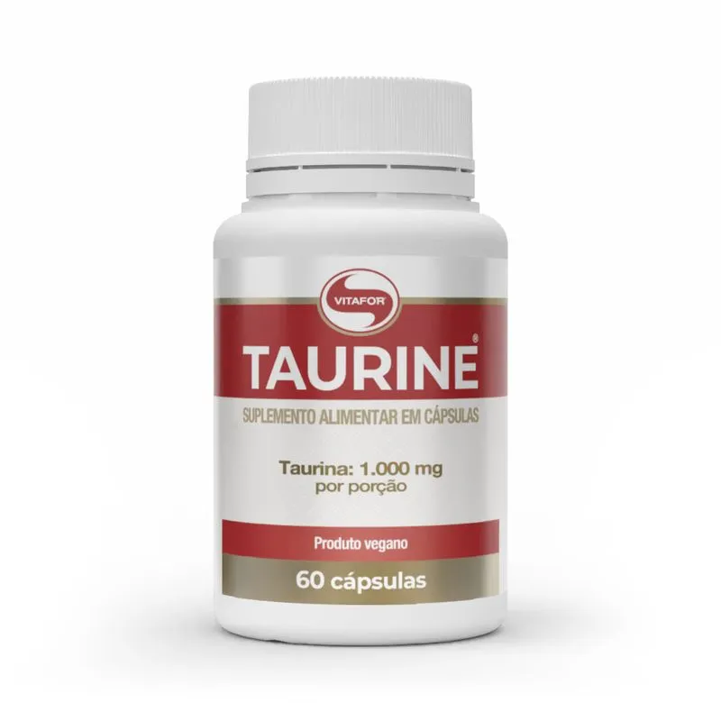 Taurine - 60 caps 1000mg Vitafor