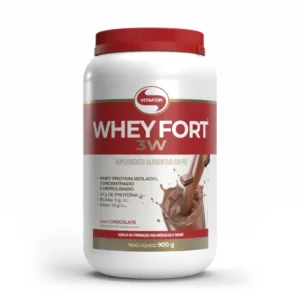 Whey Fort - Whey Protein 3W - Chocolate - 900g Vitafor