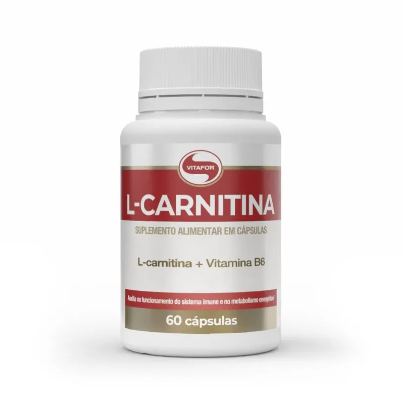L- Carnitina - 60 caps Vitafor