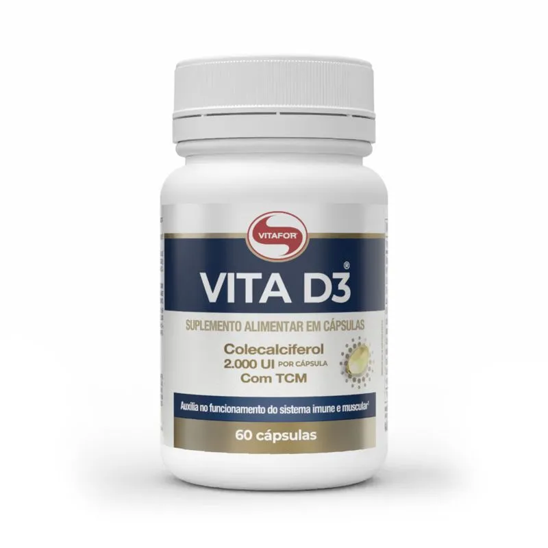 Vita D3 - 60 caps Vitafor