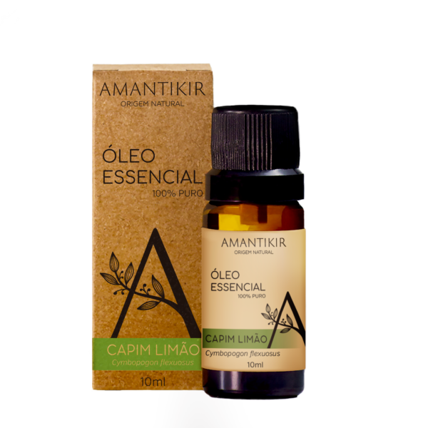Óleo Essencial - Capim Limão - 10ml Amantikir