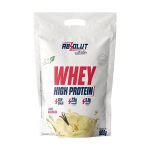 Whey High Protein - Sabor Baunilha - 900g  Absolut Nutrition
