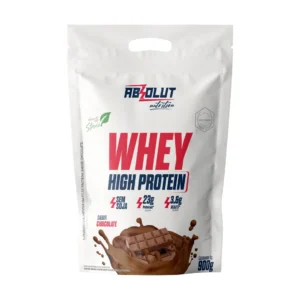 Whey High Protein - Sabor Chocolate - 900g  Absolut Nutrition