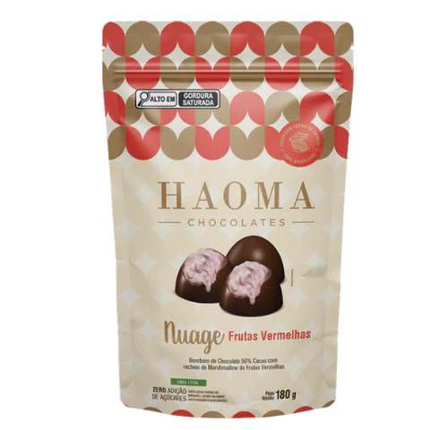 Nuage Frutas Vermelhas Pouch - 180g Haoma - Linha Stevia