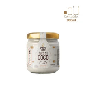 Óleo de Coco de Polpa -200ml Santo Óleo
