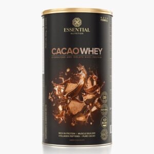 Cacao Whey - 840g Essential Nutrition - Whey Protein Isolado e Hidrolisado