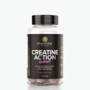 Creatine Action Gummy - Jabuticaba - 60 gomas Essential Nutrition