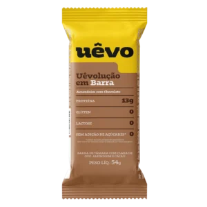 Uêvolução em Barra - Amendoim com Chocolate - 54g Uêvo
