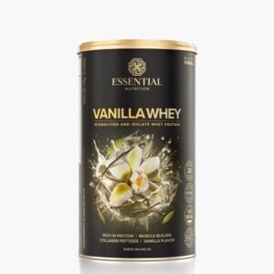 Vanilla Whey - 375g Essential Nutrition - Whey Protein Isolado e Hidrolisado